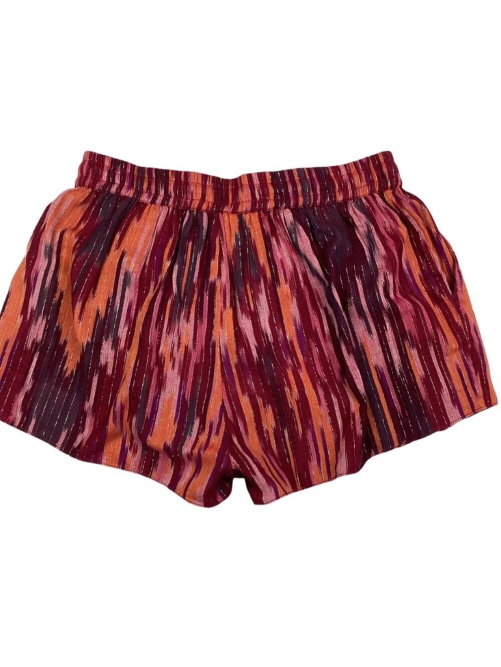 CALYPSO St. Barth 100% Cotton Striped Lined Shorts Womens Small - Like New - Picture 2 of 11